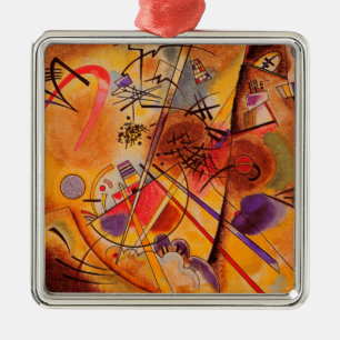 Kandinsky Abstract Artwork Metal Ornament