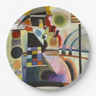 Kandinsky Abstract Artwork Paper Plate