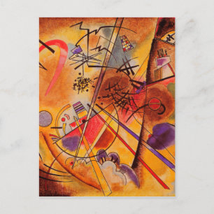 Kandinsky Abstract Artwork Postcard