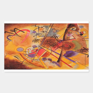 Kandinsky Abstract Artwork Sticker