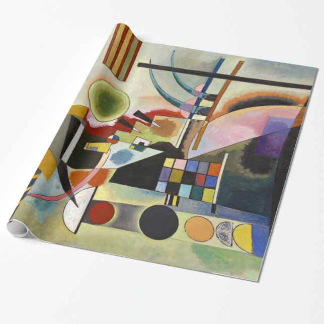 Kandinsky Abstract Artwork Wrapping Paper (Unrolled)