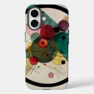 Kandinsky Abstract Circles iPhone 16 Case