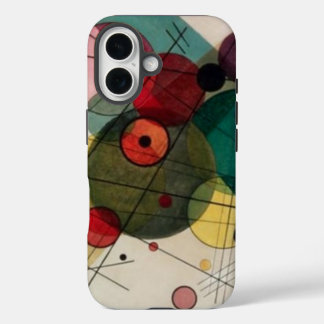 Kandinsky Abstract Circles iPhone 16 Case