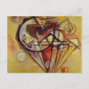 Kandinsky Abstract Circles Postcard