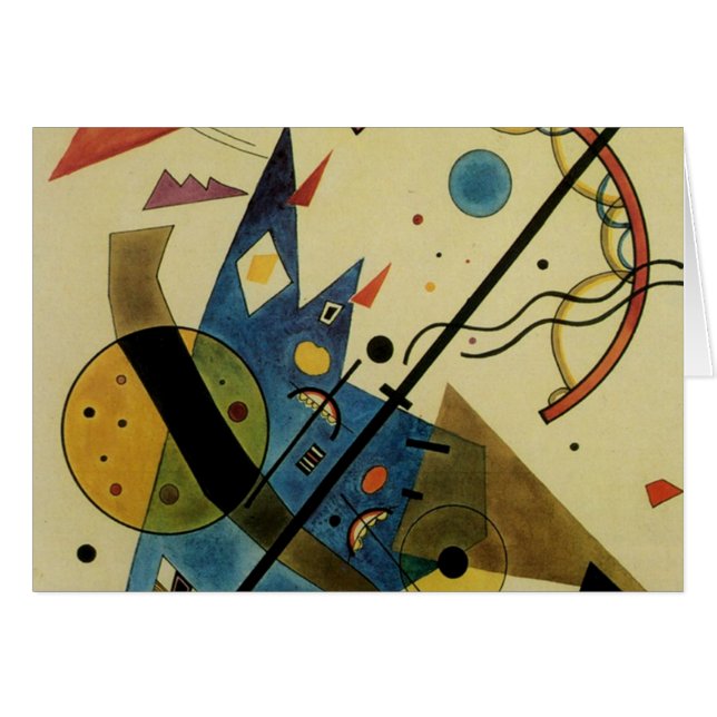 Kandinsky Abstract Circles Shapes (Front Horizontal)