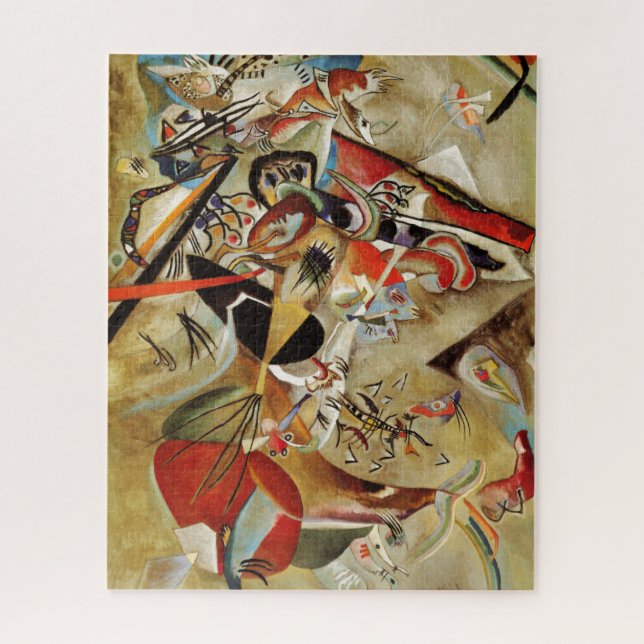 Kandinsky Abstract Composition Jigsaw Puzzle (Vertical)