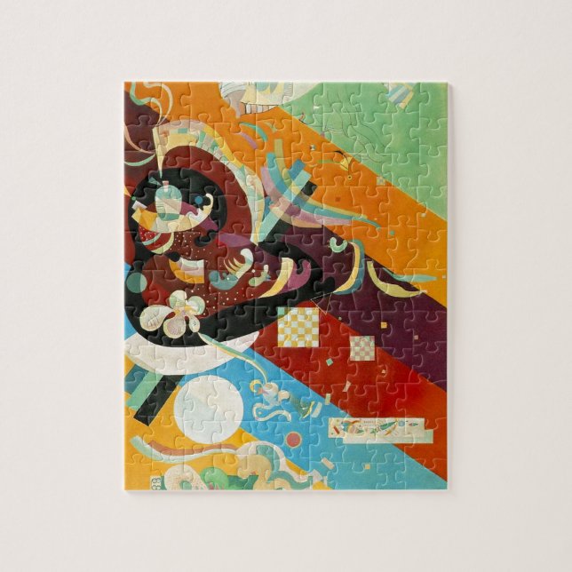 Kandinsky Abstract Compositon IX Jigsaw Puzzle (Vertical)