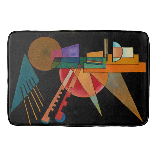 Kandinsky - Abstract Interpretation Bath Mat (Front)