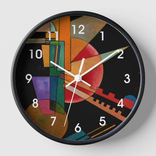 Kandinsky - Abstract Interpretation Clock (Front)