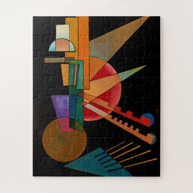 Kandinsky - Abstract Interpretation Jigsaw Puzzle (Vertical)