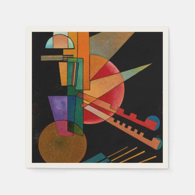 Kandinsky - Abstract Interpretation Napkin (Front)