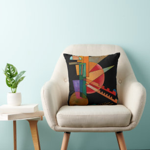 Kandinsky - Abstract Interpretation Throw Pillow