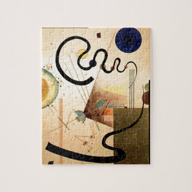 Kandinsky Abstract Jigsaw Puzzle (Vertical)
