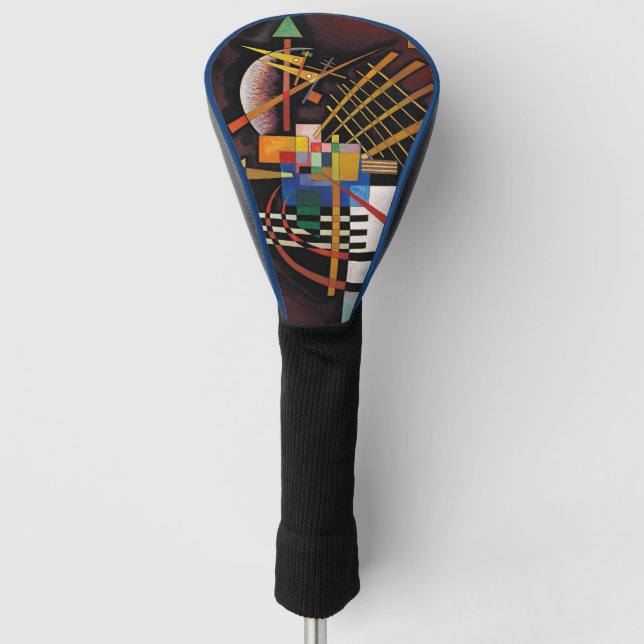 Kandinsky Abstract Painting Classical Artwork Golf Head Cover (Front)