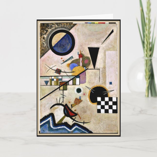Kandinsky - Accords Opposes  Card (Front)