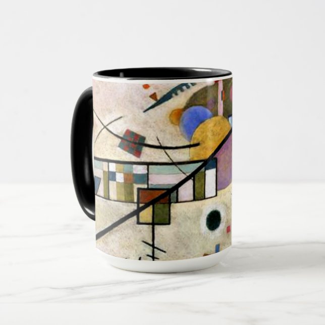 Kandinsky - Accords Opposes, Mug (Front Left)