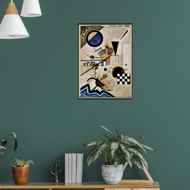 Kandinsky - Accords Opposes Poster (Living Room 1)