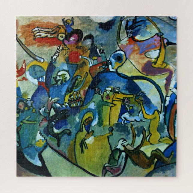 Kandinsky - All Saints Day II Jigsaw Puzzle (Vertical)