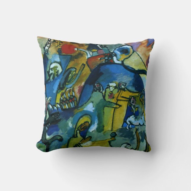 Kandinsky - All Saints Day II Throw Pillow (Front)