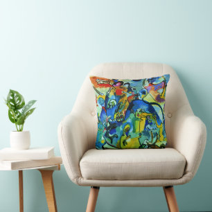 Kandinsky - All Saints Day II, Throw Pillow