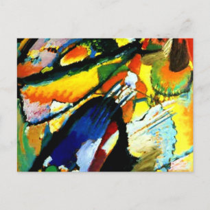 Kandinsky - An Angel of the Last Judgment, Postcard