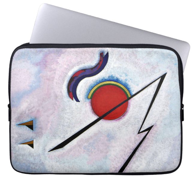 Kandinsky - Angular Line Laptop Sleeve (Front)