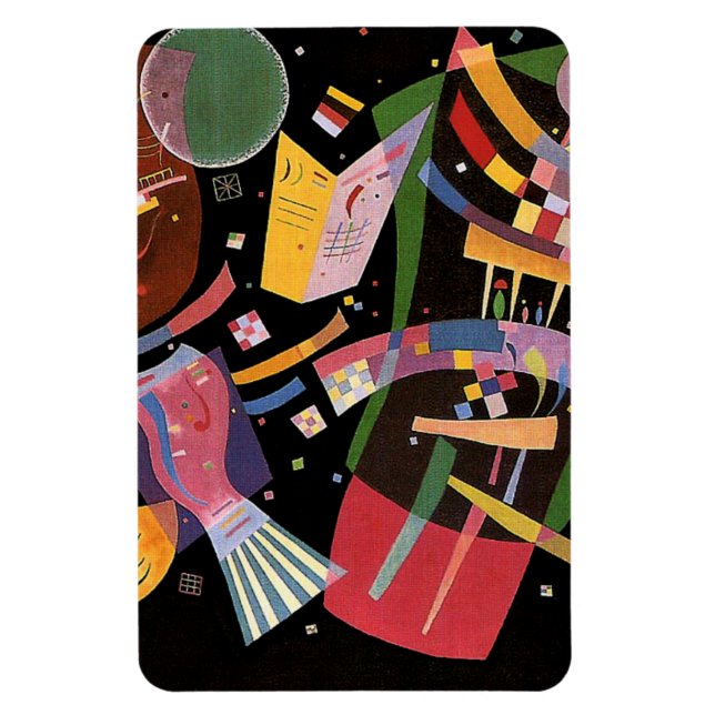 Kandinsky artwork, Composition X, Magnet (Vertical)