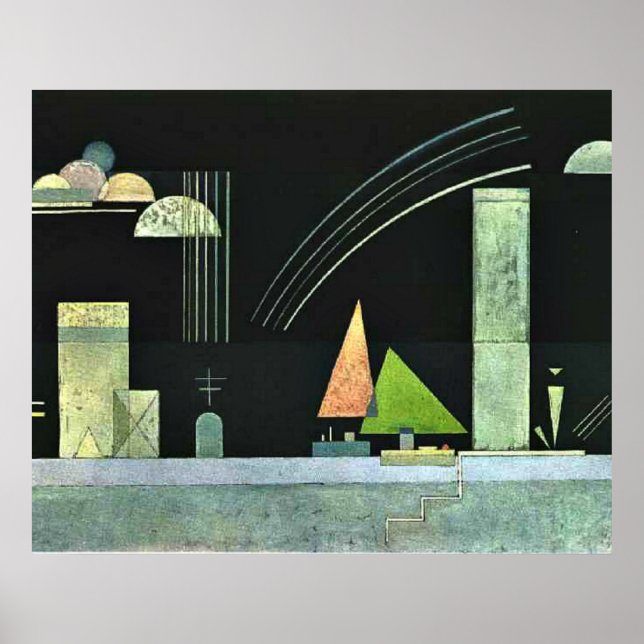 Kandinsky - At Rest Poster (Front)