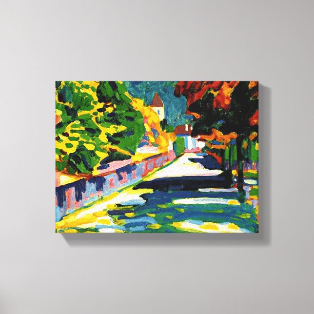 Kandinsky - Autumn in Bavaria, Canvas Print (Front)
