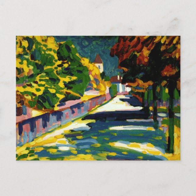 Kandinsky - Autumn in Bavaria Postcard (Front)