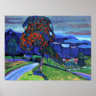 Kandinsky - Autumn in Murnau, Poster