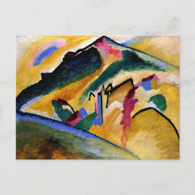 Kandinsky - Autumn Landscape Postcard (Front)