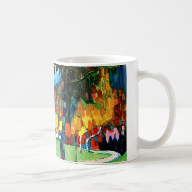 Kandinsky - Autumn Study in Oberau Mug (Right)