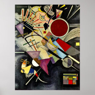 Kandinsky - Black Accompaniment  Poster