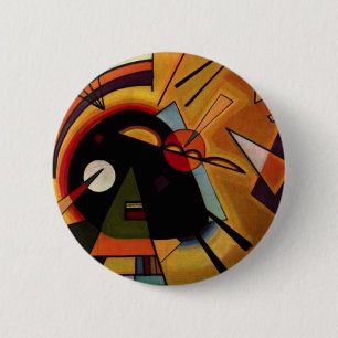 Kandinsky Black and Violet Button