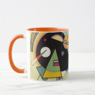 Kandinsky – Black & Violet Art Mug