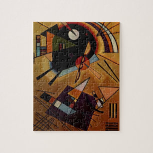 Kandinsky Black Violet Jigsaw Puzzle