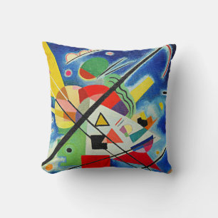 Kandinsky - Blue Painting, Throw Pillow