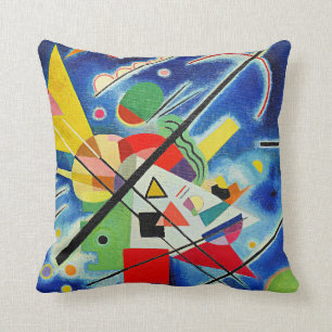 Kandinsky - Blue Painting, Throw Pillow