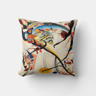 Kandinsky - Blue Segment, Throw Pillow