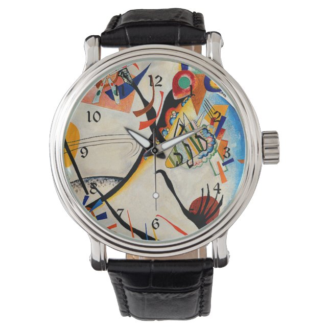Kandinsky - Blue Segment Watch (Front)