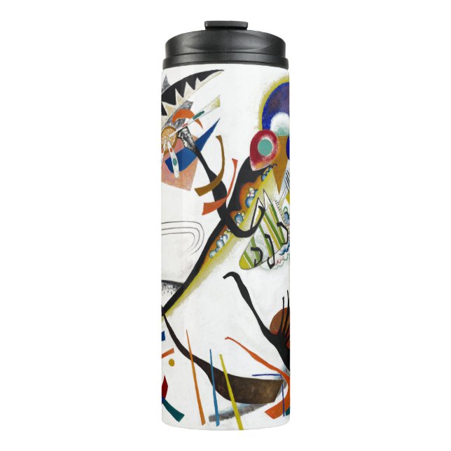 Kandinsky,  Blue Segments 1921 Thermal Tumbler (Front)