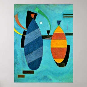 Kandinsky - Both Striped Poster