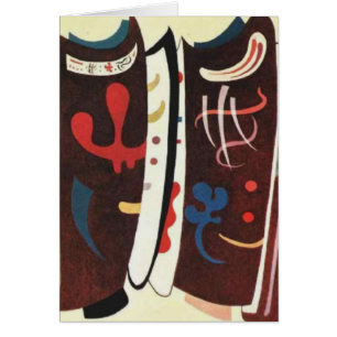 Kandinsky Brown avec Supplément Abstrait