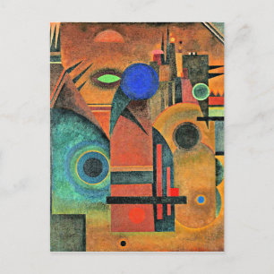 Kandinsky - Brown Silence Postcard