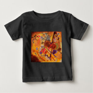 Kandinsky Brown Yellow Red Blue Baby T-Shirt