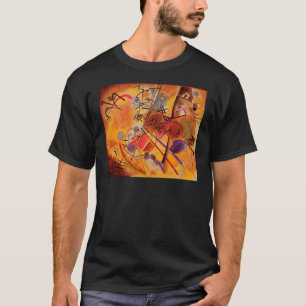 Kandinsky Brown Yellow Red Blue T-Shirt