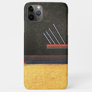 Kandinsky - Brownish, abstract art, iPhone 11 Pro Max Case