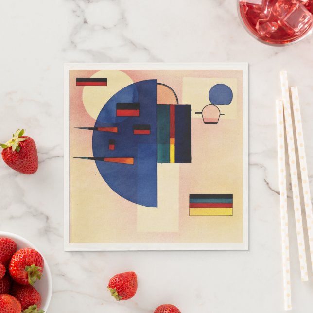 Kandinsky - Calmed, Napkin (Insitu)