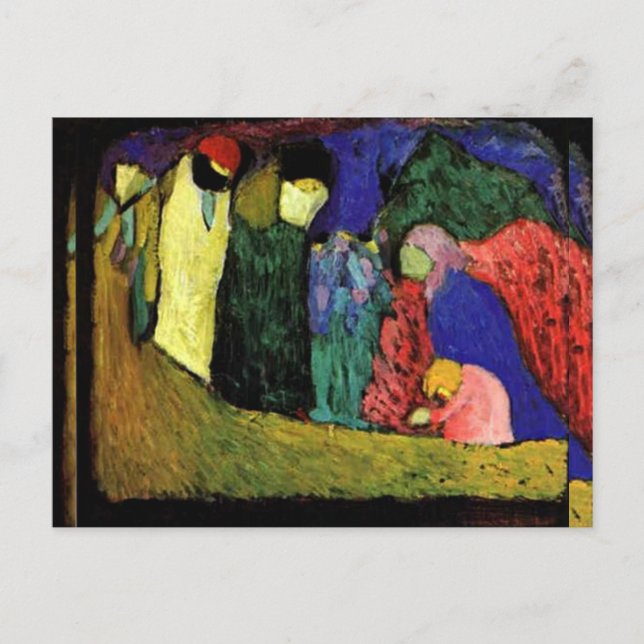 Kandinsky - Carte postale Rencounter (Devant)